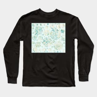 Marbled Paper Bubbles Long Sleeve T-Shirt